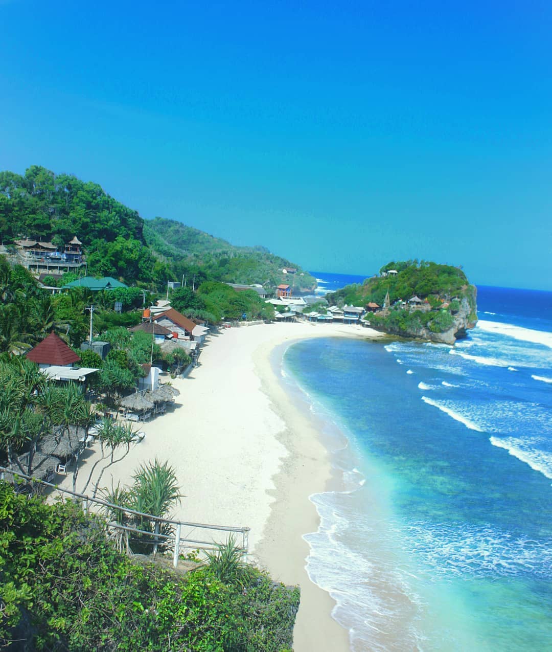 Pantai Pulang Sawal Harga Tiket Foto Lokasi Fasilitas dan Spot 